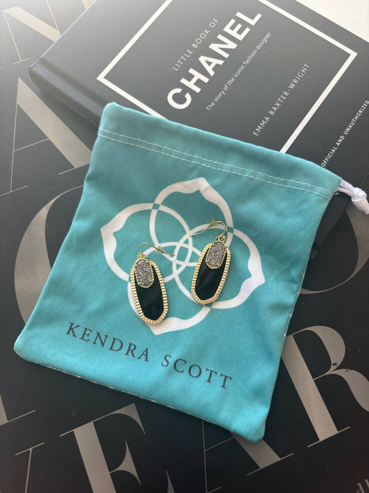 Kendra Scott Black Earrings