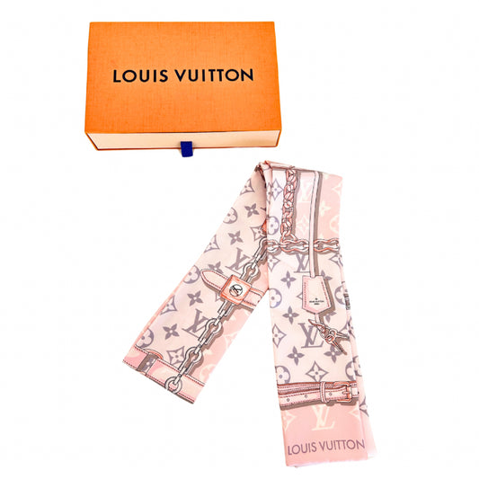 Louis Vuitton Pink Monogram Scarf